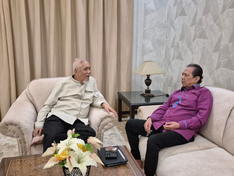 H. Syahrul Pasaribu Sambut Kunjungan MUI Sumut Menjelang Musda MUI Tapsel