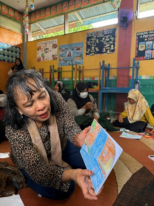 Satgas USU Peduli Hadirkan Ruang Aman Psikososial Bagi Penyintas Banjir Langkat