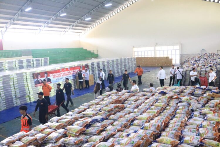 Bantuan Presiden Untuk Korban Banjir Binjai Dibagikan Hari Ini, 8.004 KK Bakal Terima Kasur Dan Bahan Pangan