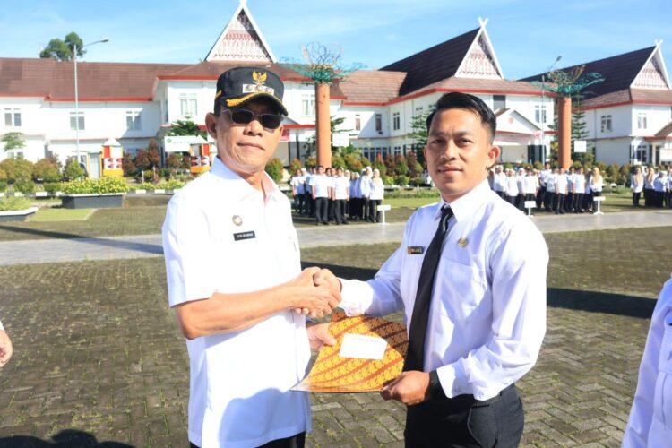 Bupati Gus Irawan Serahkan SK P3K Paruh Waktu Kepada 190 ASN Tapsel