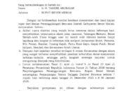 Pemkab Bener Meriah Perpanjang Status Tanggap Darurat Hingga 6 Januari 2026