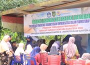 Tim Medis FK UISU Layani Korban Banjir Bandang Di Desa Simatohir Dengan Dukungan Hibah Pendanaan DPPM Dirjen Risbang Kemendiktisaintek RI