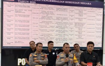 Polres Sergai Selamatkan Rp432,5 Juta Kerugian Negara Kasus Dana Desa Dan BOS 2025
