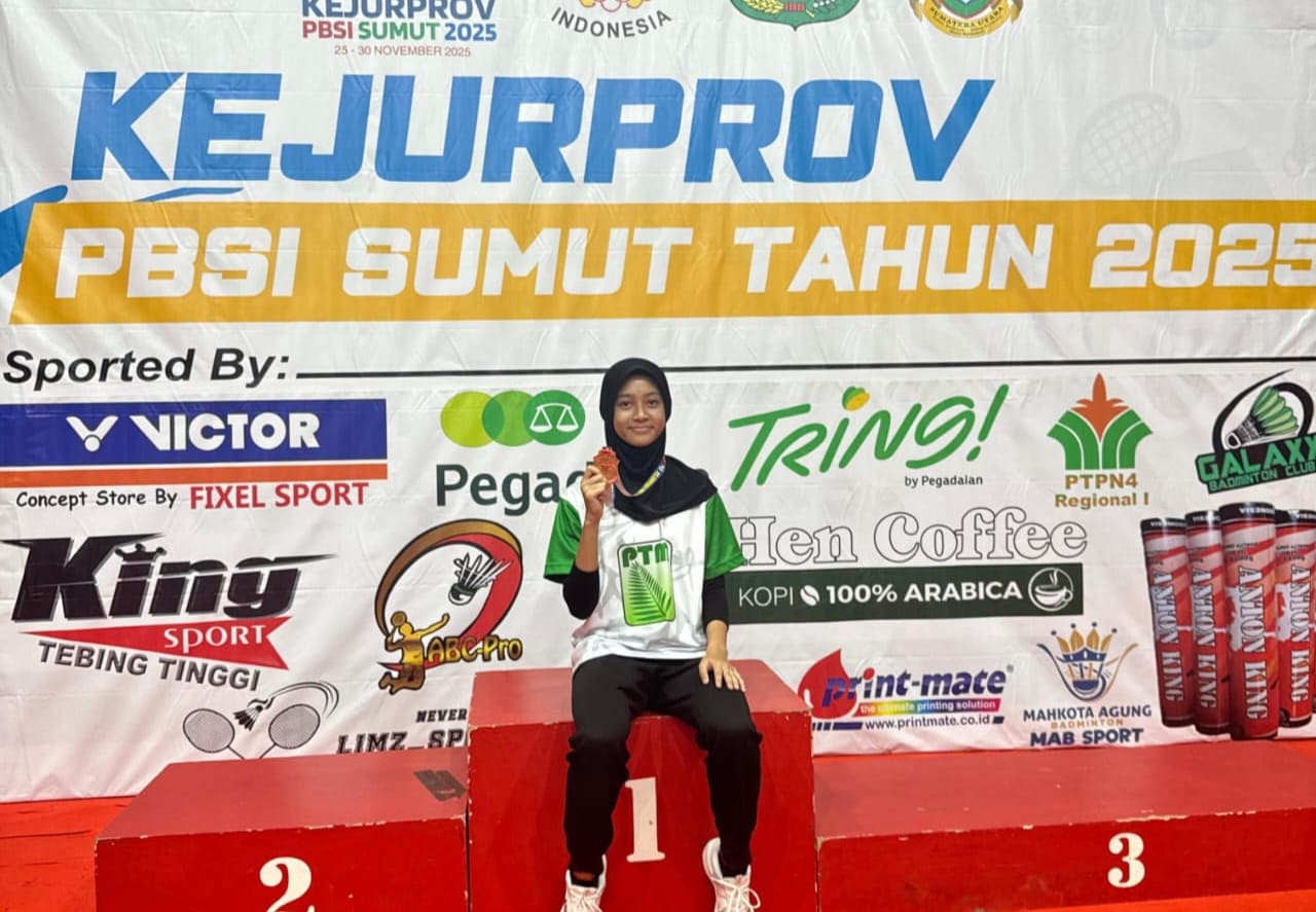 SMA Harapan 3 Bangga, Siswanya Raih Prestasi Bulutangkis Tingkat Sumut