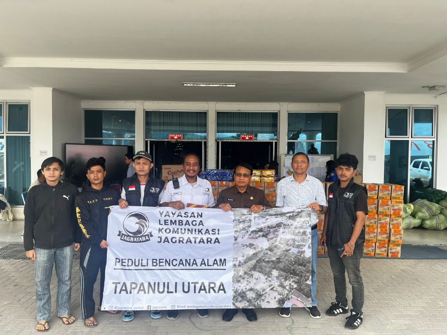 Yayasan Lembaga Komunikasi Jagratara Salurkan bantuan sosial ke daerah Bencana Alam di Sumatera Utara.