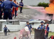 Pelindo Regional 1 Gelar Simulasi Penanggulangan Kebakaran