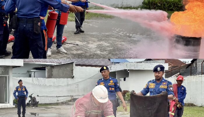 Pelindo Regional 1 Gelar Simulasi Penanggulangan Kebakaran