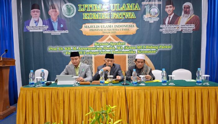 MUSDA X MUI Sumatera Utara Akan Bahas Fatwa Pemanfaatan Harta Haram