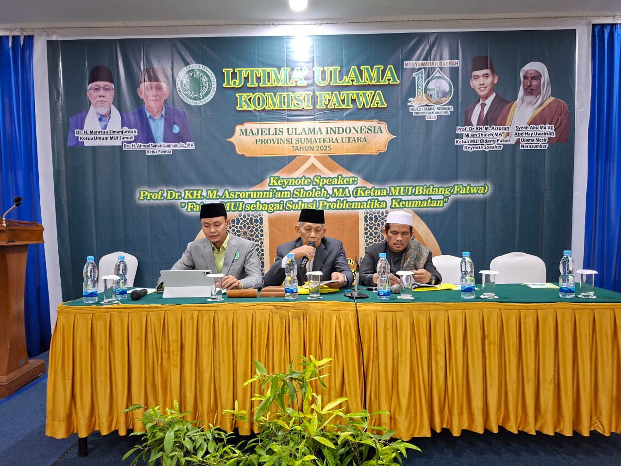 MUSDA X MUI Sumatera Utara Akan Bahas Fatwa Pemanfaatan Harta Haram