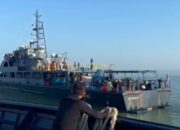 Bantuan Banjir Tiba Di Langsa: Kapal Bea Cukai Lakukan STS Percepat Distribusi