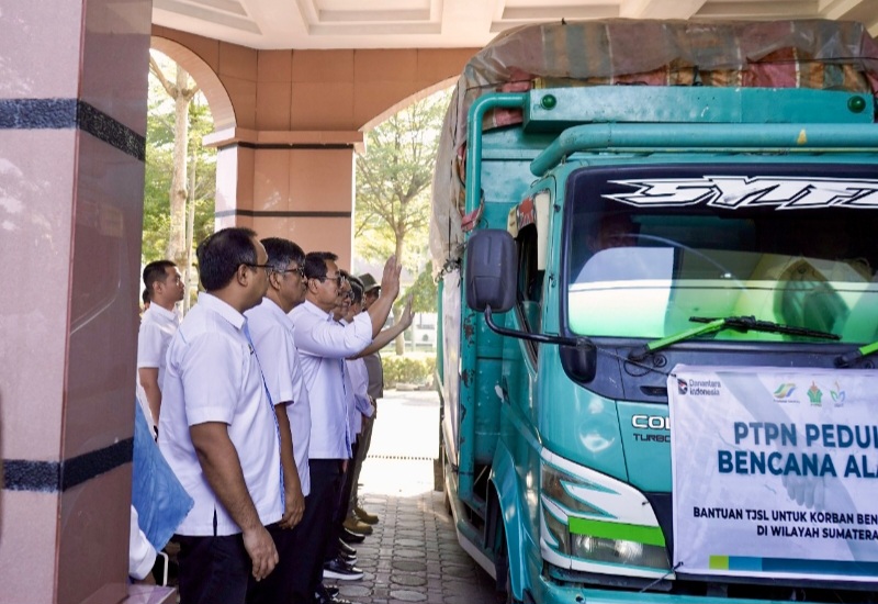 PalmCo Maksimalkan Upaya Tembus Wilayah Terisolasi Salurkan Bantuan Di Sumut, Dan Aceh