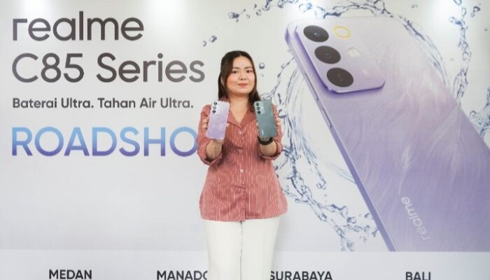 realme C85 Series Sambangi Medan, Bawa Standar Waterproof IP69 Pro Pertama Di Kelas Harga 2–3 Jutaan