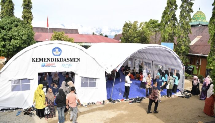 Pemerintah Pastikan Pembelajaran Tetap Berlangsung di Sekolah Terdampak Banjir