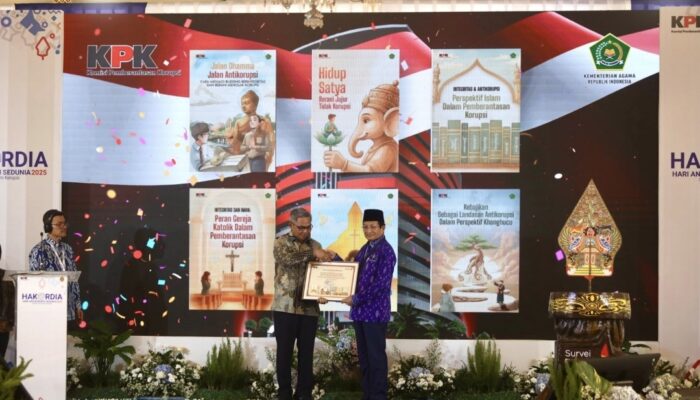 Kemenag Raih Dua Penghargaan KPK, Menag: Korupsi adalah Musuh Kemanusiaan