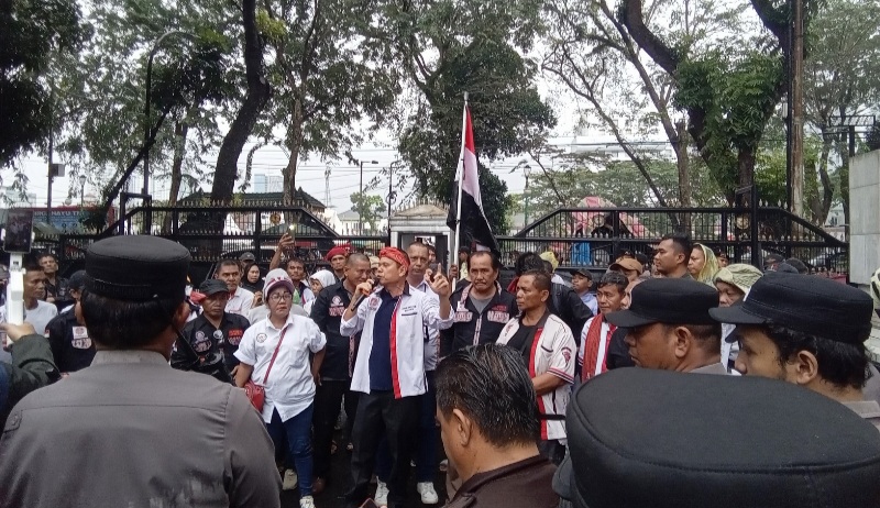 Demo Di DPRD Sumut, Massa Pertanyakan Transparansi Anggaran BTT Pemprovsu