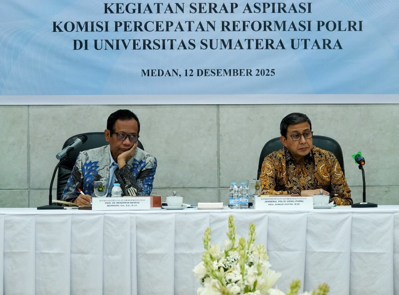Komisi Reformasi Polri Serap Aspirasii Di Sumut, Publik Minta Polri Bebas Intervensi Politik