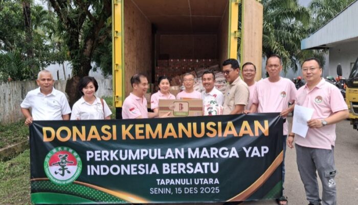 Perkumpulan Sosial Yap Budi Luhur Salurkan Bantuan Untuk Korban Bencana Di Taput