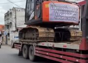 Polres Padangsidimpuan Kirim Excavator Bantu Korban Bencana Batangtoru