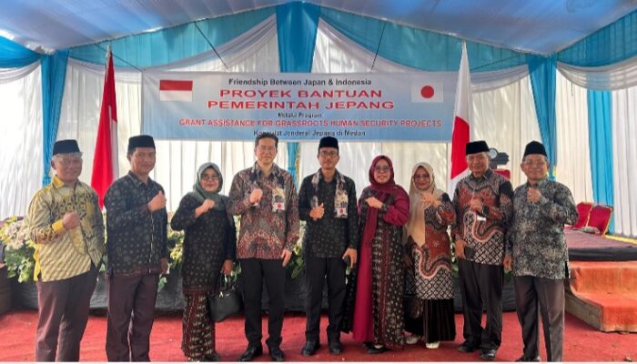 Bantuan Hibah Pemerintah Jepang, Proyek Pembangunan Gedung Sekolah MTs Baitul Ilmi Tebo Diresmikan