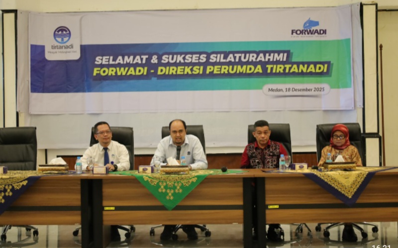 Tingkat Kehilangan Air Perumda Tirtanadi Capai 40 Persen