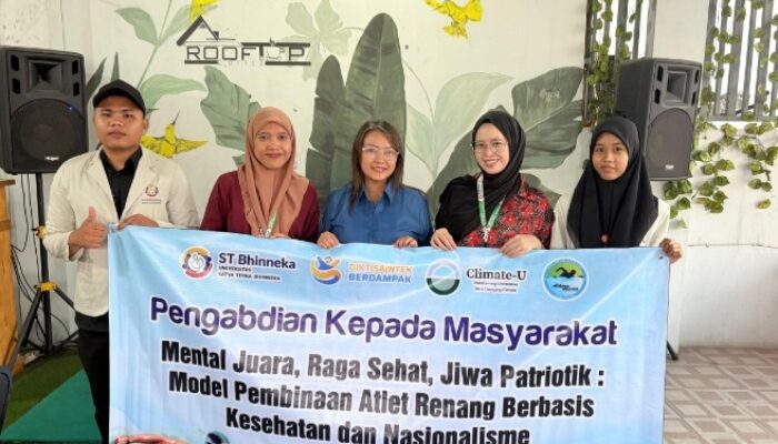 Dosen ST Bhinneka Kembangkan Model Pembinaan Atlet Renang Berbasis Kesehatan dan Nasionalisme