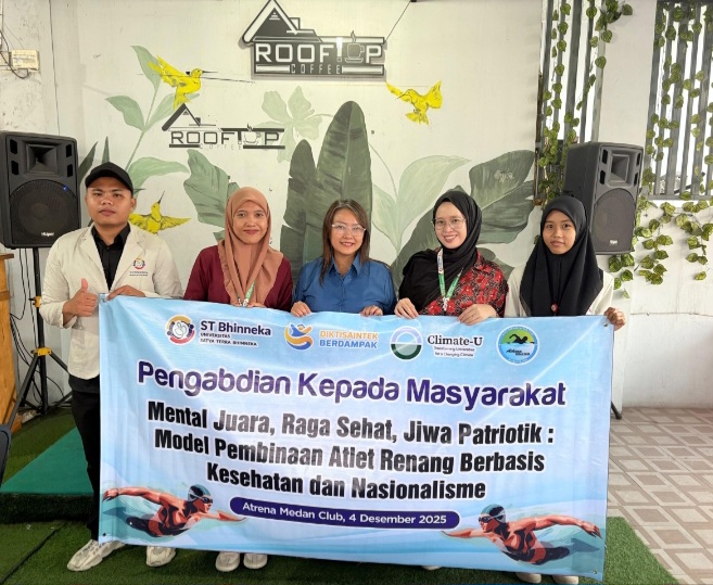 Dosen ST Bhinneka Kembangkan Model Pembinaan Atlet Renang Berbasis Kesehatan dan Nasionalisme