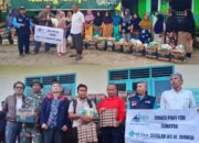 Menembus Lumpur Dan Air Mata, Yayasan IAS Aljannah Bantu Korban Banjir Di Tapsel