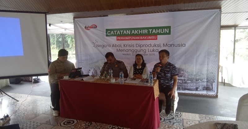 Bakumsu: Pelanggaran HAM Di Sumut Sepanjang 2025 Didominasi Intimidasi Dan Konflik Agraria