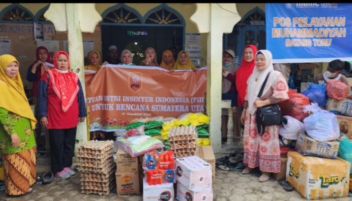 PIII Se-Indonesia Salurkan Bantuan untuk Korban Banjir Dan Longsor Di Sumut