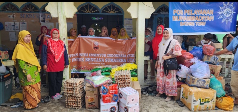 PIII Se-Indonesia Salurkan Bantuan untuk Korban Banjir Dan Longsor Di Sumut