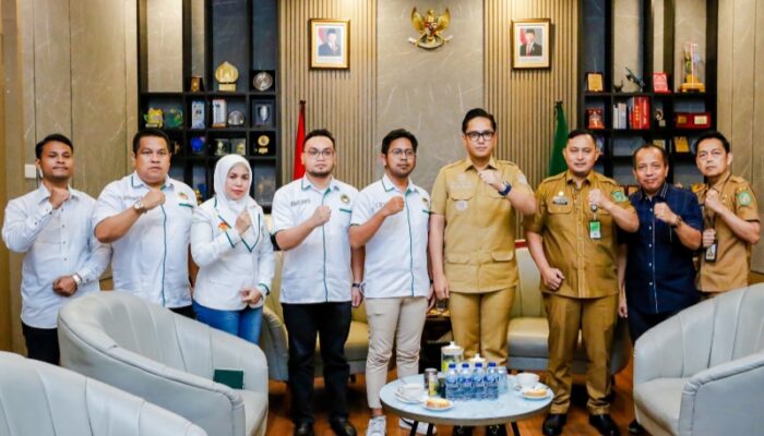 Rico Waas Dan APPSI Kota Medan Bahas Perkembangan Pasar Tradisional