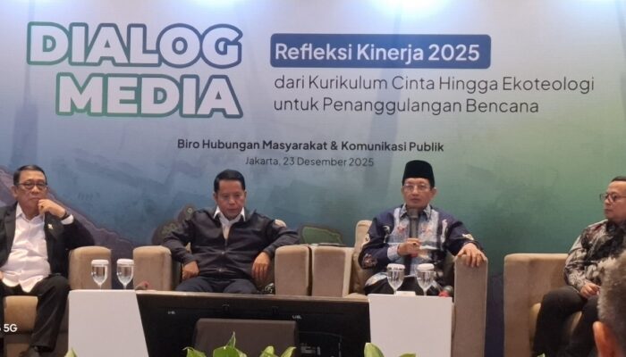 Refleksi Kinerja 2025, Menag Dorong Green Theology Hadapi Krisis Lingkungan