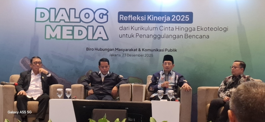Refleksi Kinerja 2025, Menag Dorong Green Theology Hadapi Krisis Lingkungan