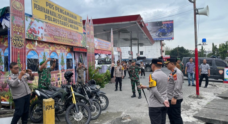 Kapolrestabes Medan Instruksikan Pengecekan Berlapis Posko Operasi Lilin Toba