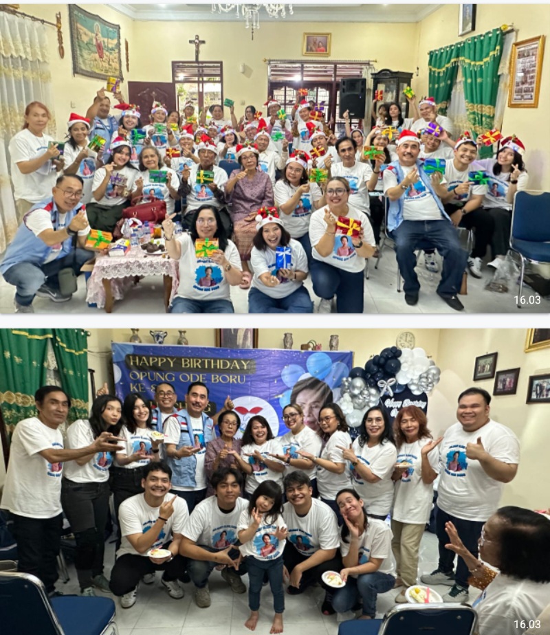 Peresmian Yayasan Jangan Jemu Berbuat Baik, HUT Ke-84 Opung Ode Boru Khidmat San Penuh Kekeluargaan