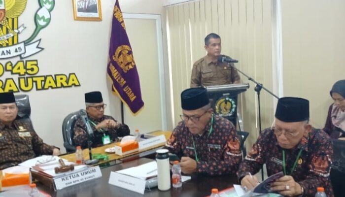 Pemprov Sumut Apresiasi DHD 45 Terus Gelorakan Semangat Kejuangan Bagi Masyarakat