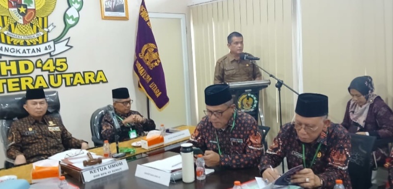 Pemprov Sumut Apresiasi DHD 45 Terus Gelorakan Semangat Kejuangan Bagi Masyarakat