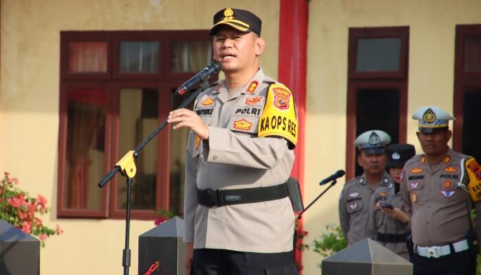 Kapolres Pelabuhan Belawan Himbau Warga Tidak Nyalakan Kembang Api Di Malam Tahun Baru