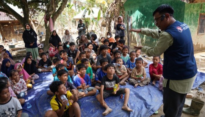 TelkomGroup Dukung Pemulihan Psikologis Anak Terdampak Banjir Di Aceh Tamiang