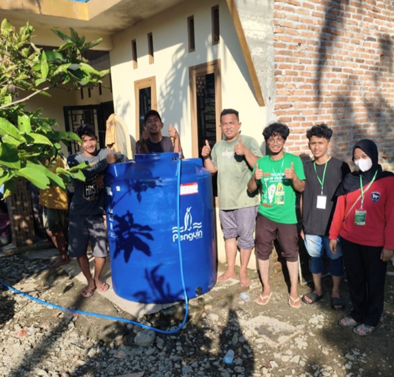 Sinergi USU Peduli Dan IA ITB Pulihkan Akses Air Bersih Masyarakat