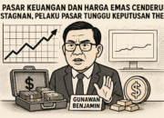 Pasar Keuangan Dan Harga Emas Cenderung Stagnan, Pelaku Pasar Tunggu Keputusan The Fed