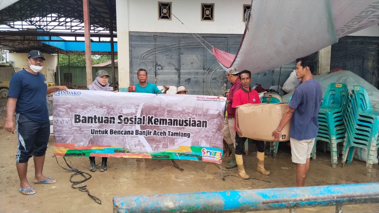 Honda Genuine Parts – Indako Peduli Warga Aceh Tamiang