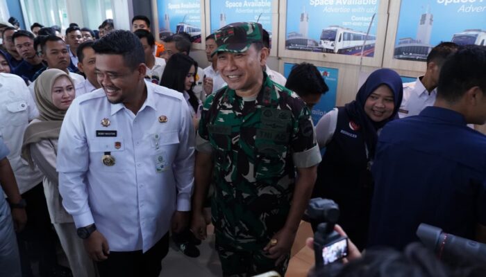 Pangdam I/BB-Forkopimda Sumut Tinjau Arus Mudik Nataru 2025 Di Kualanamu Dan Stasiun Medan