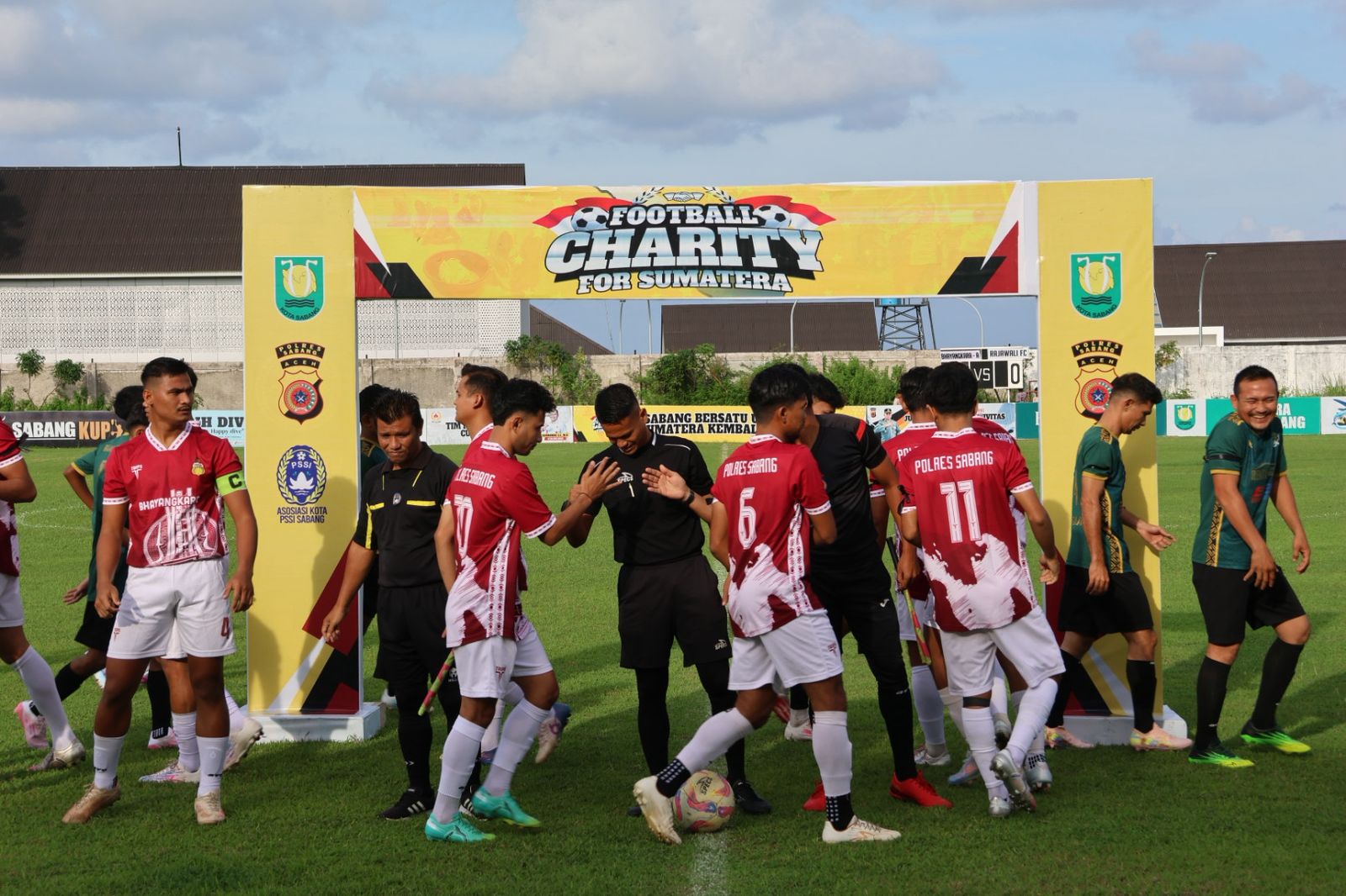 Football Charity For Sumatera 2025 Bergulir Di Kota Sabang