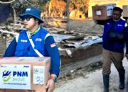 Relawan PNM Kembali Turun Langsung Salurkan Bantuan Dan Kuatkan Korban Bencana