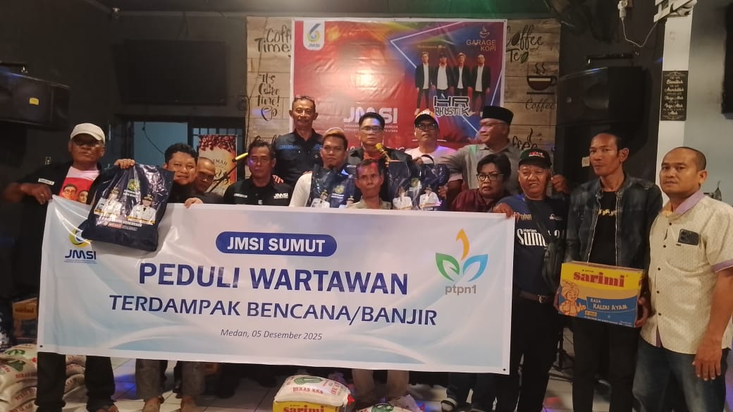 JMSI Sumut Gelar Celebration Night Dan Donasi Bantu Wartawan Dan Masyarakat Terdampak Bencana