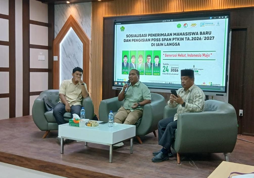 IAIN Langsa Sosialisasi PMB Dan Pengisian PDSS SPAN PTKIN