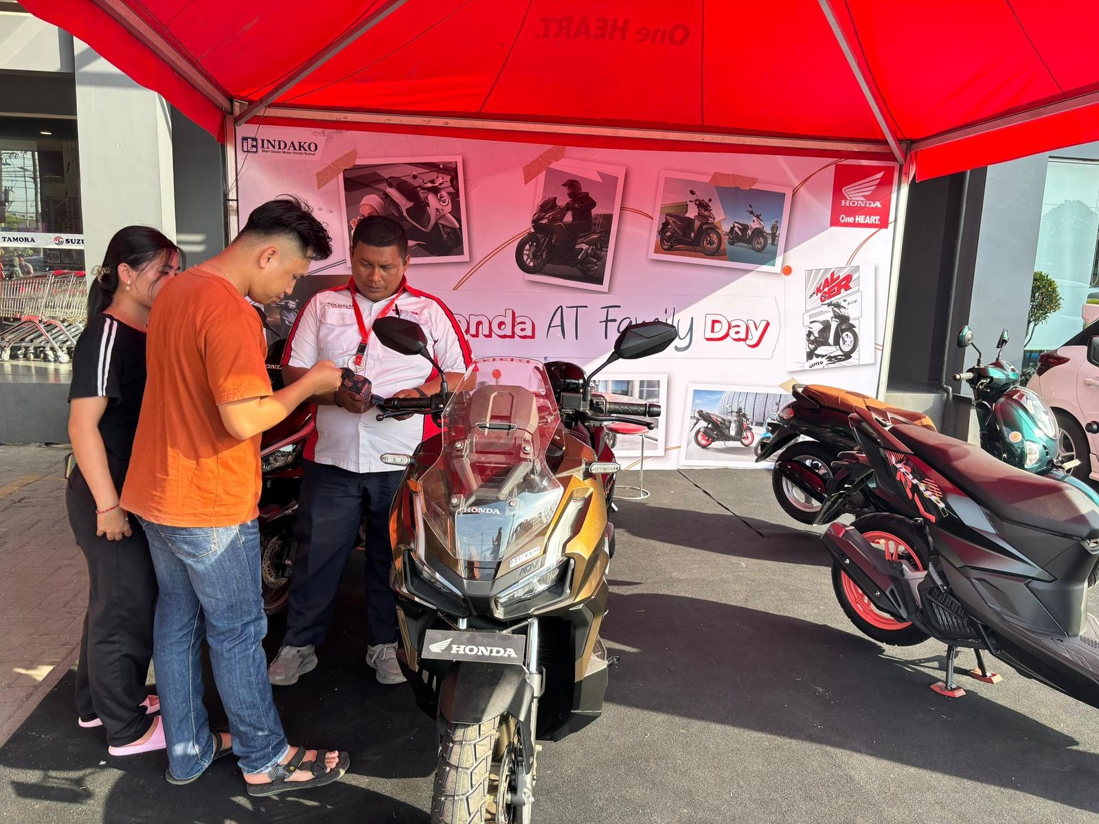 Honda AT Family Day Sapa Warga Tamora