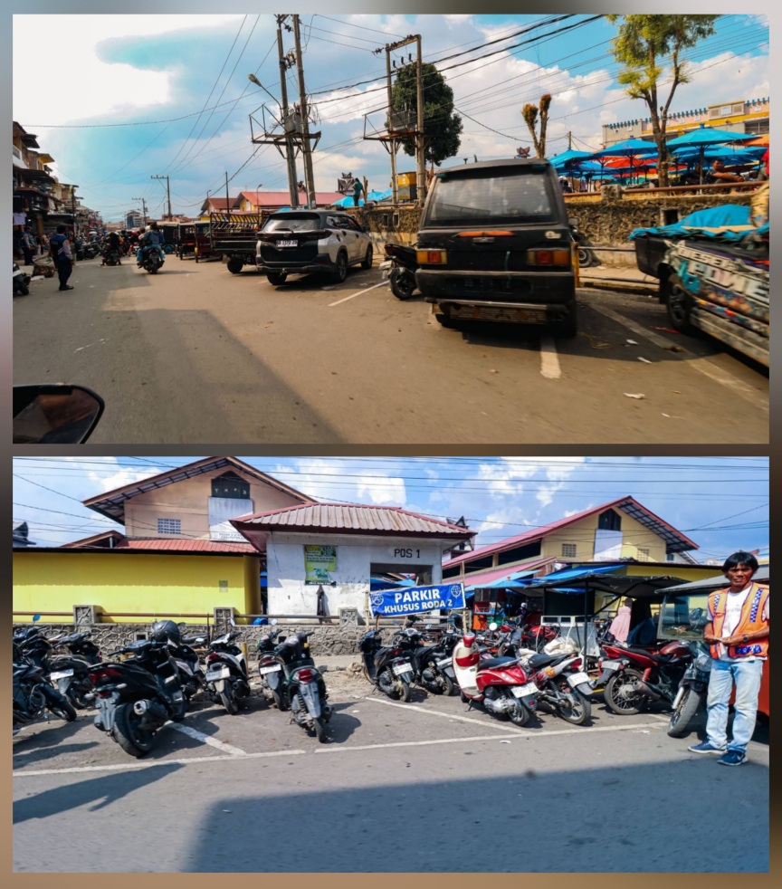 Bupati Dairi Monitoring Penataan Parkir Pusat Pasar Sidikalang