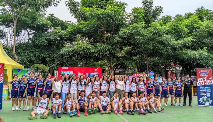 Roadshow Perdana Honda DBL 2026 Sambangi SMA Santo Thomas 1 Medan